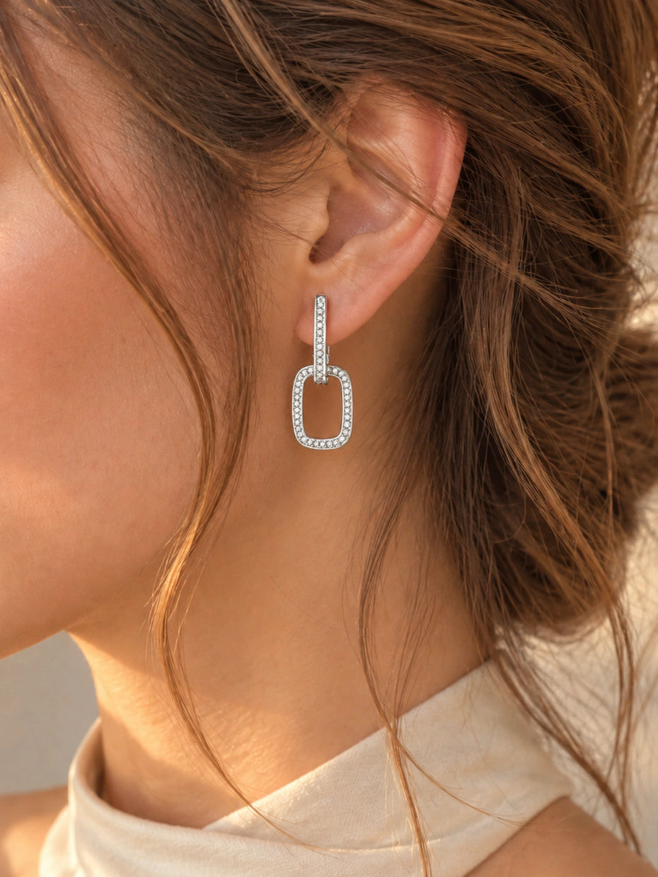 Aros Daiana Silver