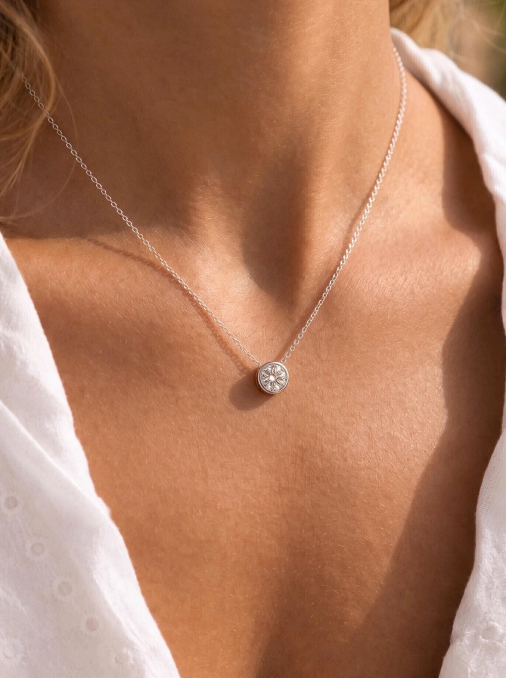 Collar Glow Silver