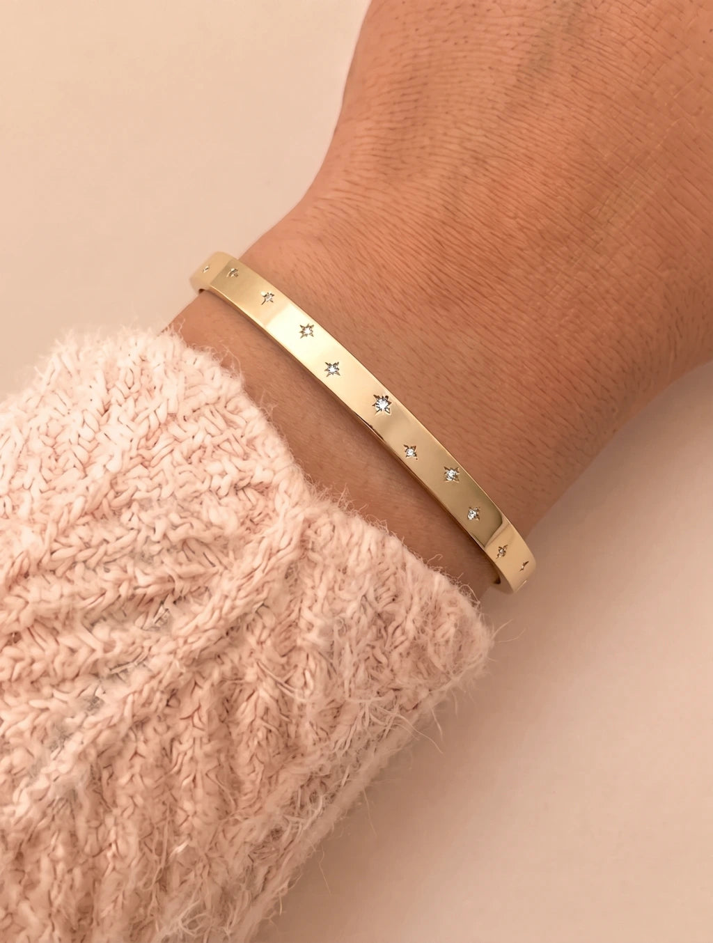 Pulsera Glitter Gold