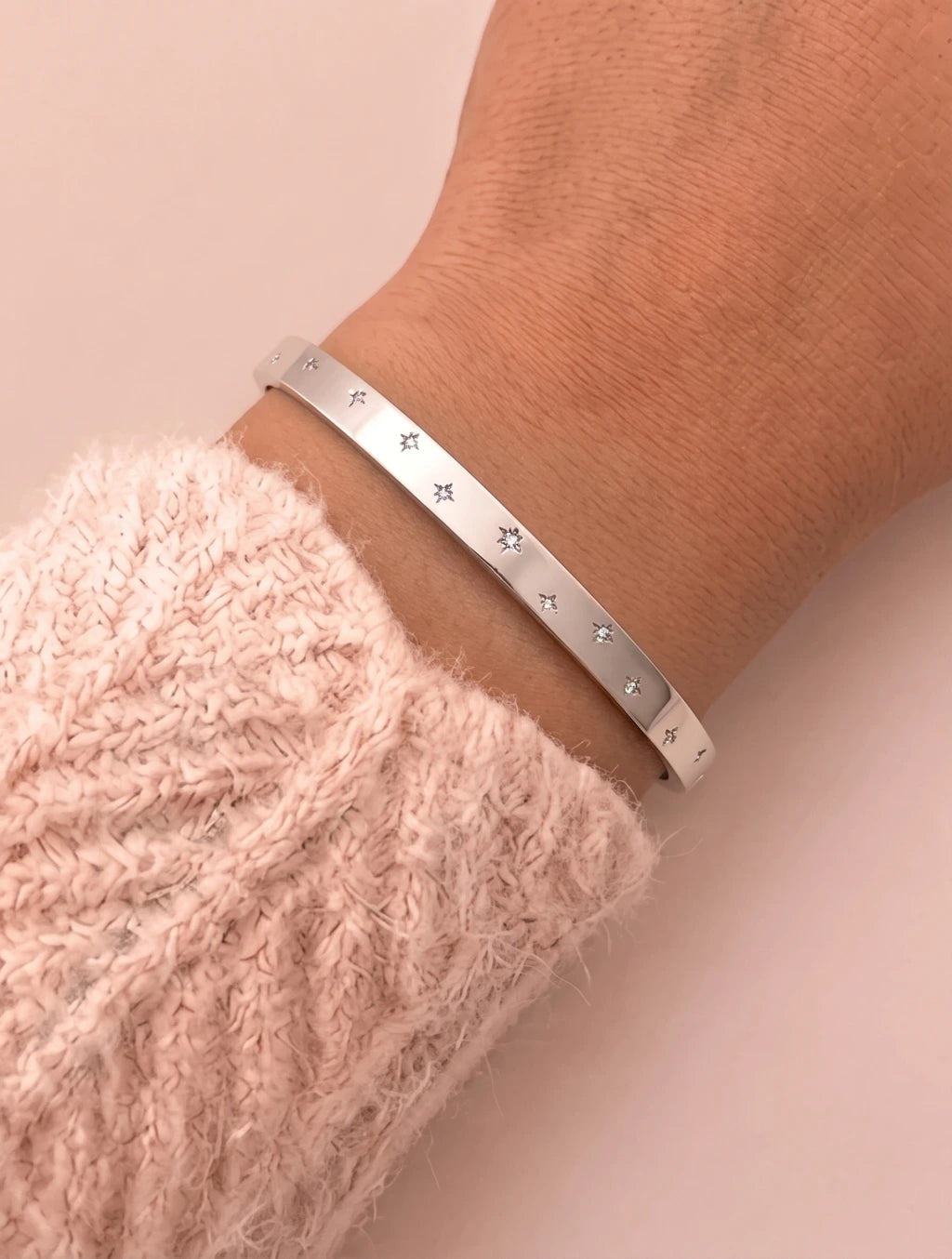 Pulsera Glitter Silver