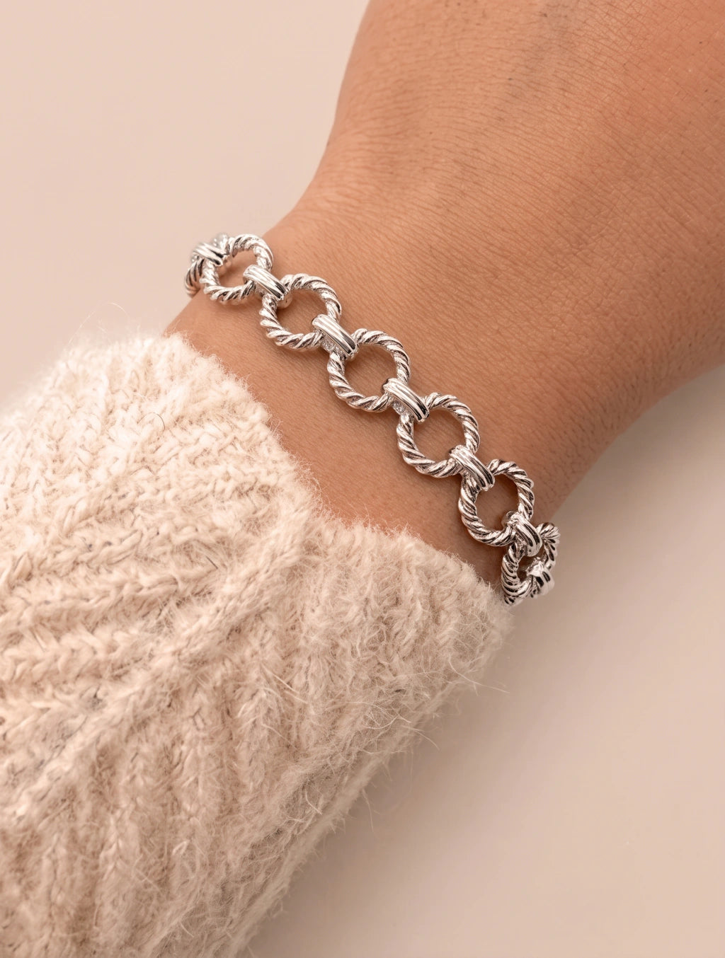 Pulsera Mega Brickell Silver
