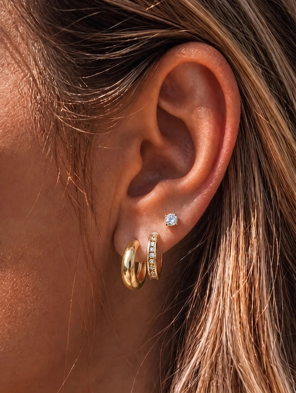 Set Aros Milagros Gold