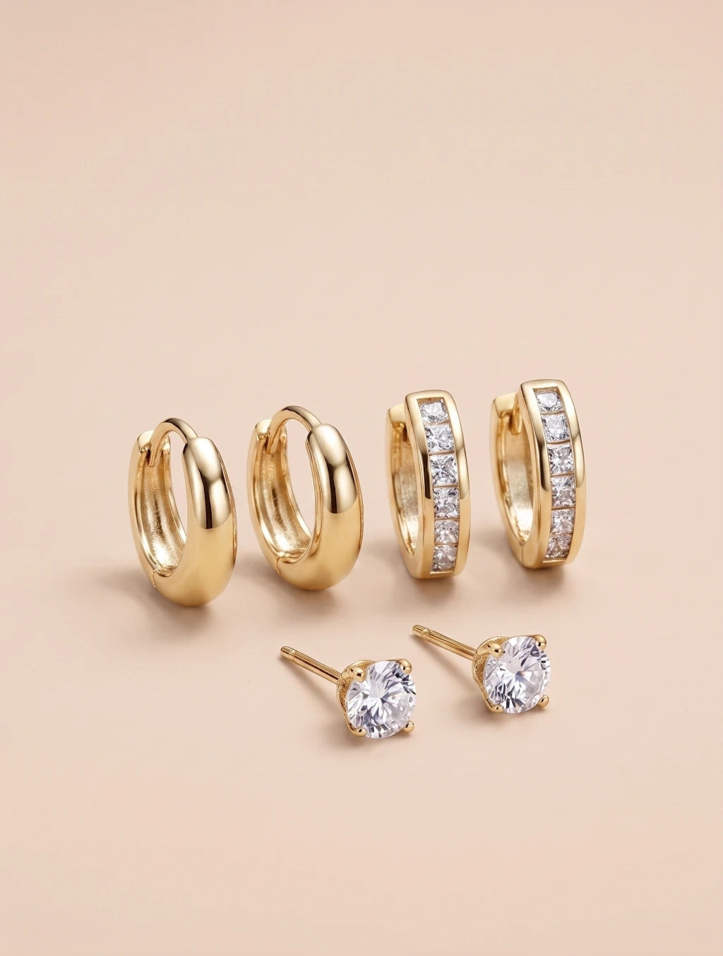 Set Aros Milagros Gold